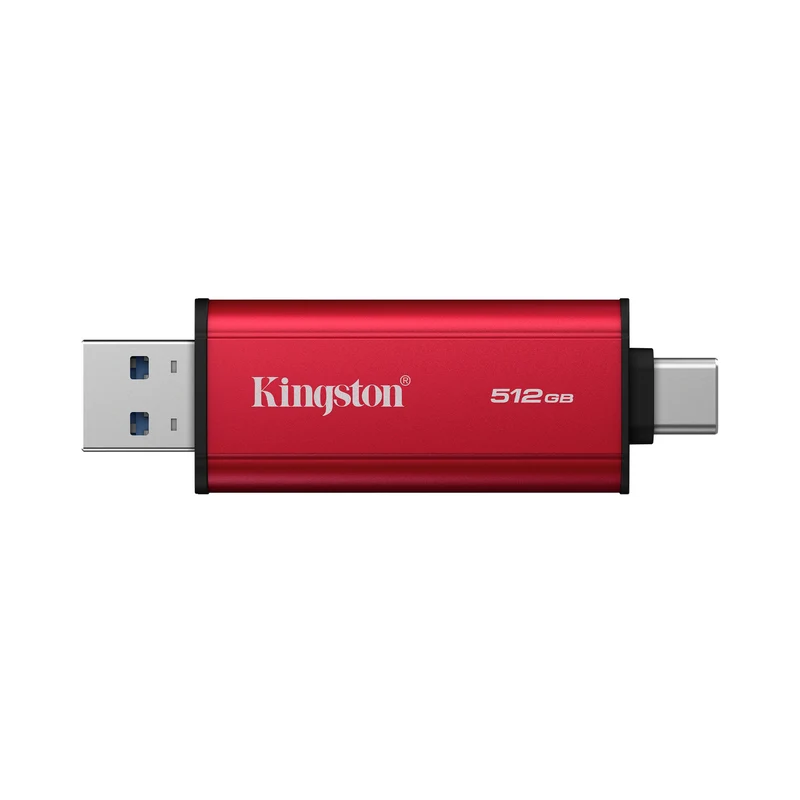 Kingston USB 3.2 Gen 2 1050MB/s Read/950MB/s Write Type-A & Type C Dual Portable SSD (512GB, 1TB, 2TB)