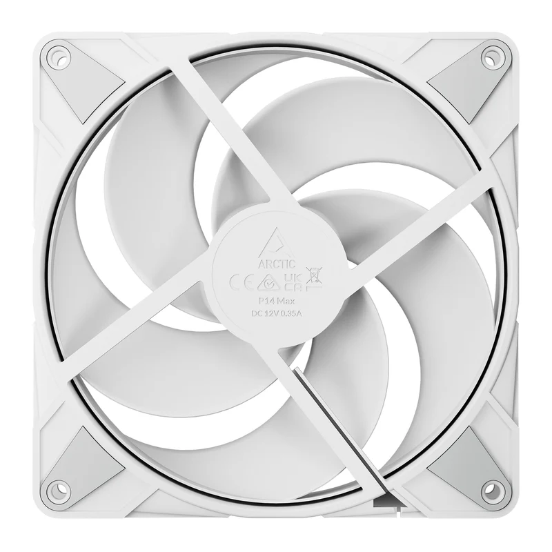 Arctic P14 Max 140mm High-Speed PWM Single Fan (White) (ACFAN00304A)