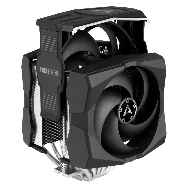 Arctic Freezer 50 Multi Compatible Dual Tower CPU Cooler with A-RGB - LGA1700 Kit included (ACFRE00080A)