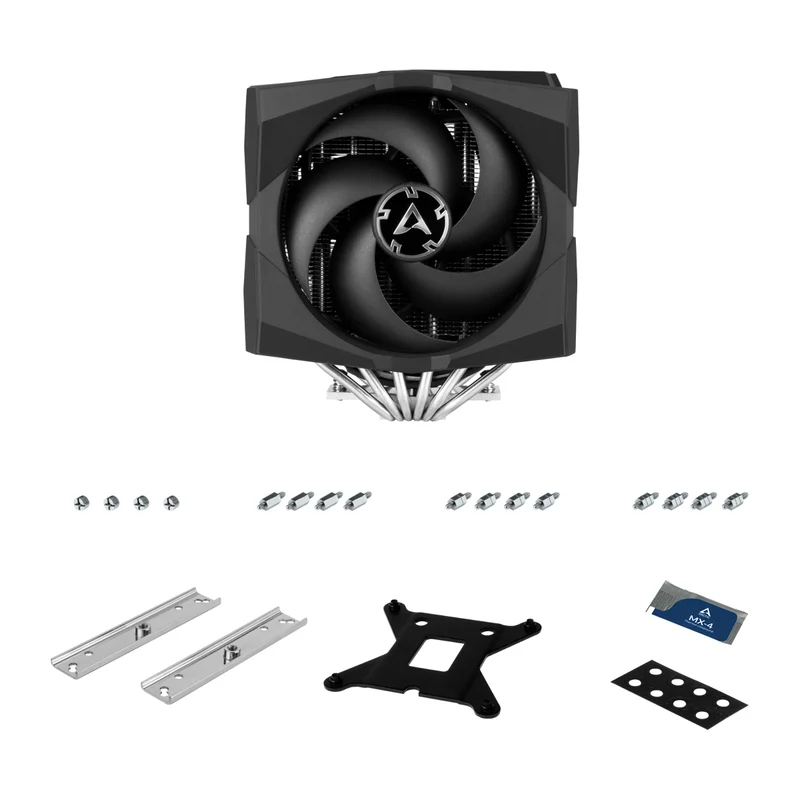 Arctic Freezer 50 Multi Compatible Dual Tower CPU Cooler with A-RGB - LGA1700 Kit included (ACFRE00080A)