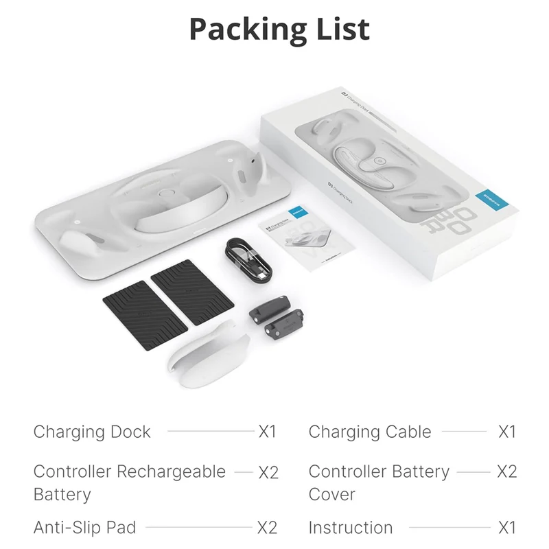 BoboVR D3 Charging Dock for Meta Quest 3