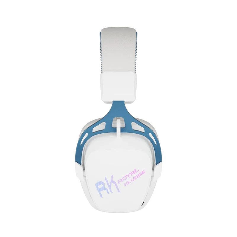 Royal Kludge RK HG103 RGB Tri-Mode Gaming Headphone (Black Ops, Cyborg White)