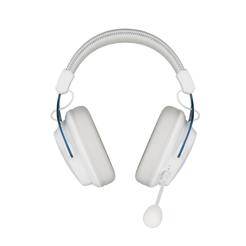 Royal Kludge RK HG103 RGB Tri-Mode Gaming Headphone (Black Ops, Cyborg White)