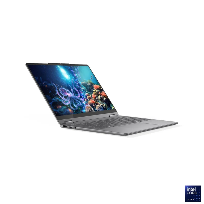 Lenovo Yoga 7 2-in-1 14ILL10 83JQ00DJPH Copilot+ PC Laptop (Luna Grey) | 14" WUXGA (1920x1200) OLED Touch | Core Ultra 5 | 16GB RAM | 1TB SSD | Intel Arc | Win11 Home | MS Office Home 2024 + MS 365 Basic+ Mouse+ Sleeve+ Pen+ A4Tech Fstyler Numeric Keypad