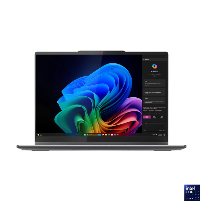 Lenovo Yoga 7 2-in-1 14ILL10 83JQ00DJPH Copilot+ PC Laptop (Luna Grey) | 14" WUXGA (1920x1200) OLED Touch | Core Ultra 5 | 16GB RAM | 1TB SSD | Intel Arc | Win11 Home | MS Office Home 2024 + MS 365 Basic+ Mouse+ Sleeve+ Pen+ A4Tech Fstyler Numeric Keypad