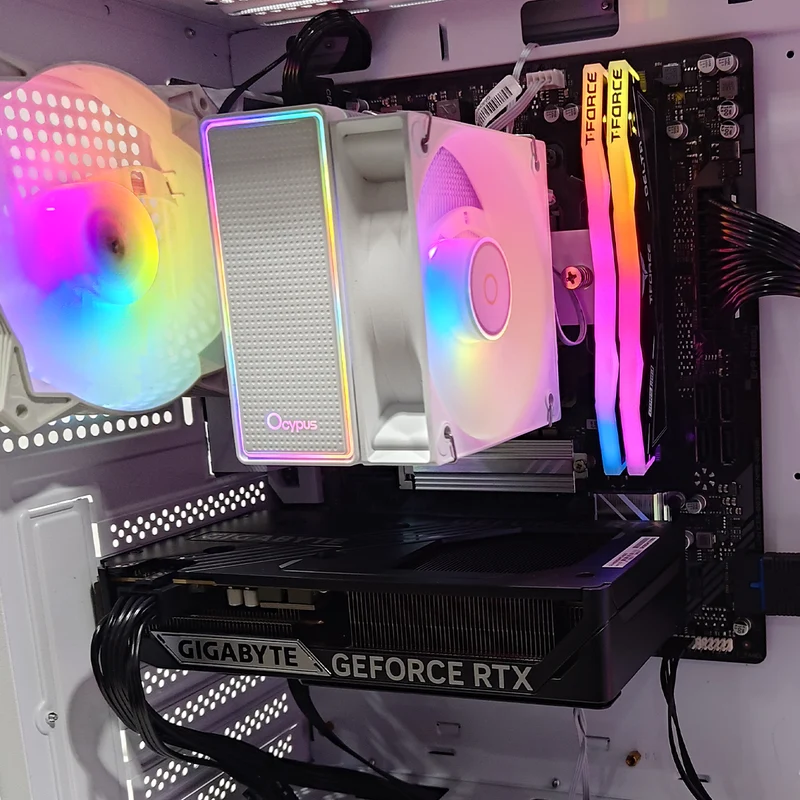 Sigma DK351 Luxury White Desktop Gaming PC | AMD Ryzen 5 7500F | 16GB RAM | 1TB SSD | RTX 5060 | Windows 11 Pro