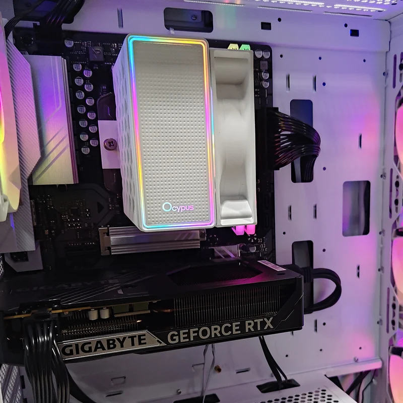 Sigma DK351 Luxury White Desktop Gaming PC | AMD Ryzen 5 7500F | 16GB RAM | 1TB SSD | RTX 5060 | Windows 11 Pro