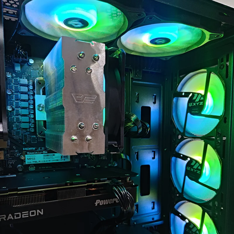 Sigma Airone 100X Black Desktop Gaming PC | AMD Ryzen 5 8400F| 16GB RAM | 1TB SSD| RX 9060 XT | Windows 11 Pro