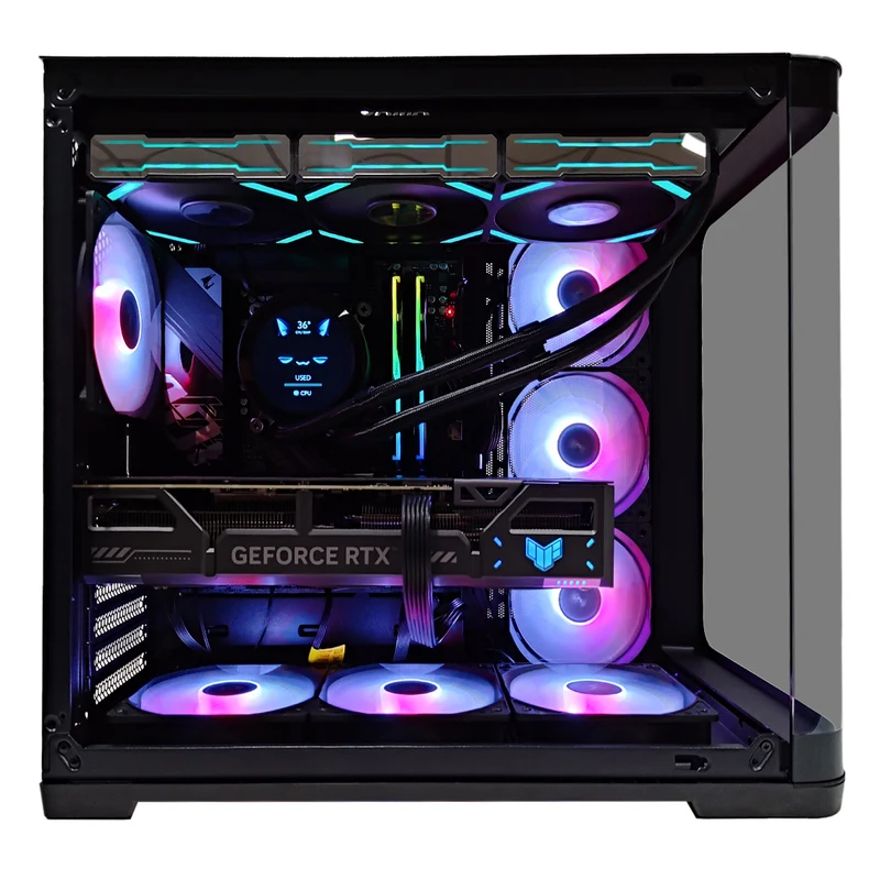 Ultra V60 Black Desktop Gaming PC | AMD Ryzen 9 9900X | 48GB RAM | 1TB SSD| RTX 5070 Ti | Windows 11 Pro
