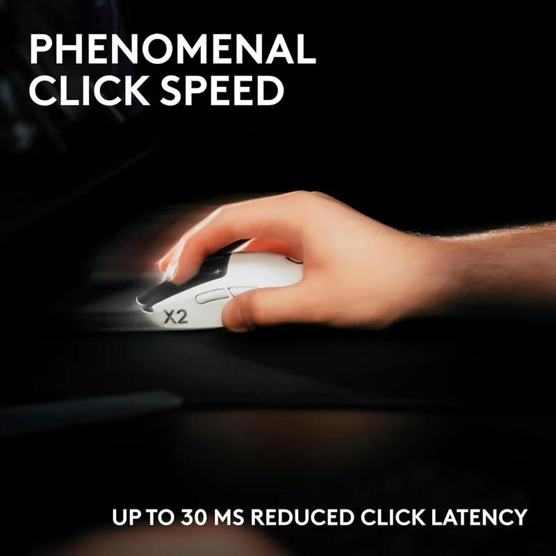 Logitech Pro X2 Superstrike Lightspeed Gaming Mouse