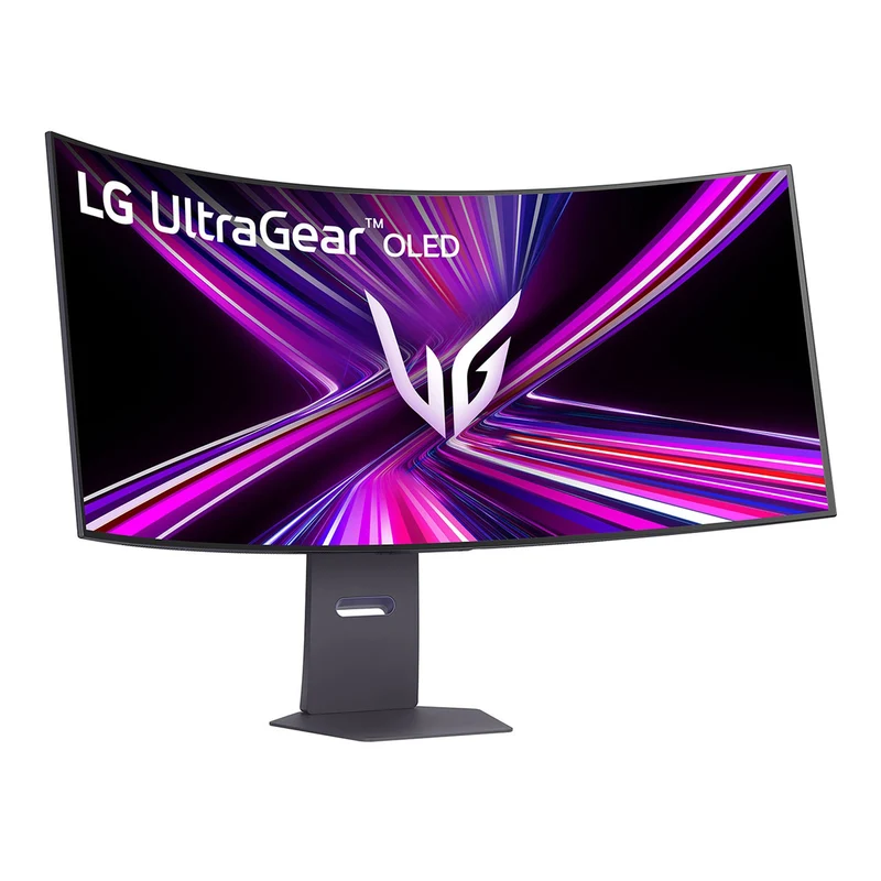 LG UltraGear OLED 45GX950A-B 45" 5K2K (5120x2160) Dual Mode (WUHD 165Hz or WFHD 330Hz) 0.03ms GTG G-sync Compatible DisplayPort 2.1 Gaming Monitor with Height, Tilt, and Swivel Adjustment