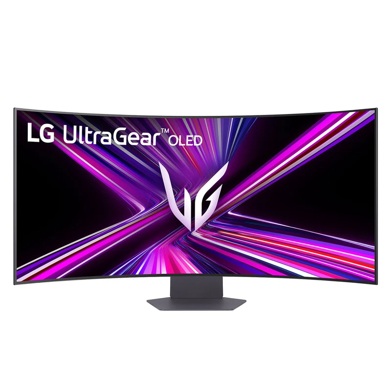 LG UltraGear OLED 45GX950A-B 45" 5K2K (5120x2160) Dual Mode (WUHD 165Hz or WFHD 330Hz) 0.03ms GTG G-sync Compatible DisplayPort 2.1 Gaming Monitor with Height, Tilt, and Swivel Adjustment