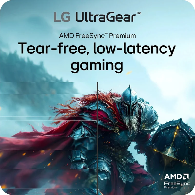 LG UltraGear 27G610A-B 27" QHD (2560x1440) 200Hz 1ms IPS Gaming Monitor With Tilt, Height, Swivel & Pivot Adjustment