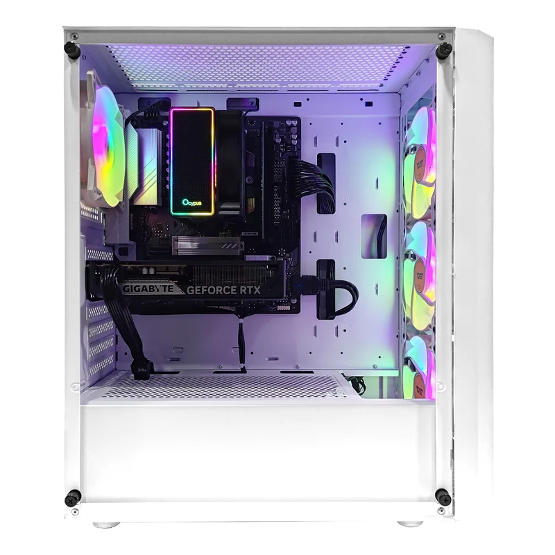 Sigma DK351 Luxury White Desktop Gaming PC | AMD Ryzen 5 7500F | 16GB RAM | 1TB SSD | RTX 5060 | Windows 11 Pro