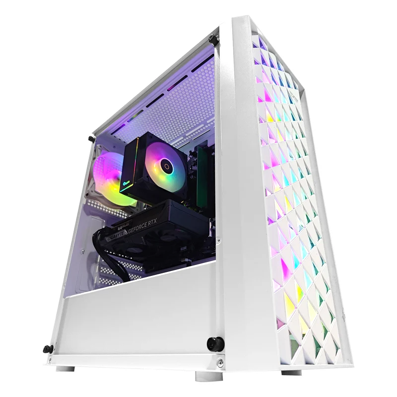 Sigma DK351 Luxury White Desktop Gaming PC | AMD Ryzen 5 7500F | 16GB RAM | 1TB SSD | RTX 5060 | Windows 11 Pro