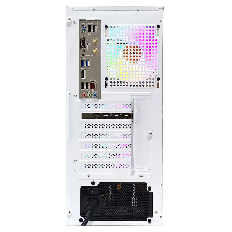 Sigma DK351 Luxury White Desktop Gaming PC | AMD Ryzen 5 7500F | 16GB RAM | 1TB SSD | RTX 5060 | Windows 11 Pro