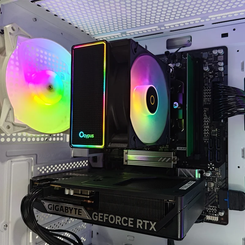 Sigma DK351 Luxury White Desktop Gaming PC | AMD Ryzen 5 7500F | 16GB RAM | 1TB SSD | RTX 5060 | Windows 11 Pro