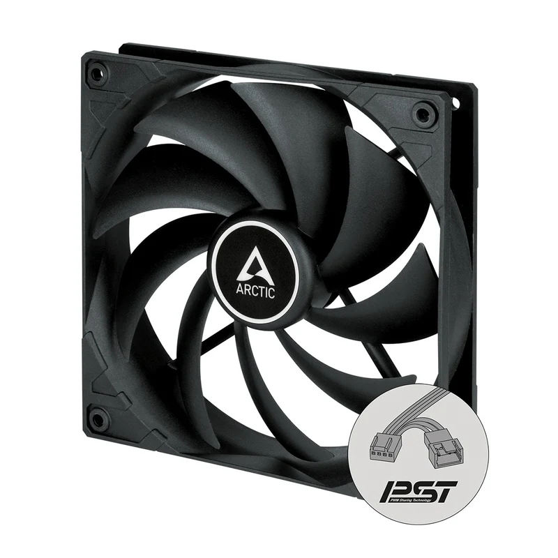 Arctic F14 PWM PST 140mm PWM Value Pack Fan (Black) (ACFRE00105A)