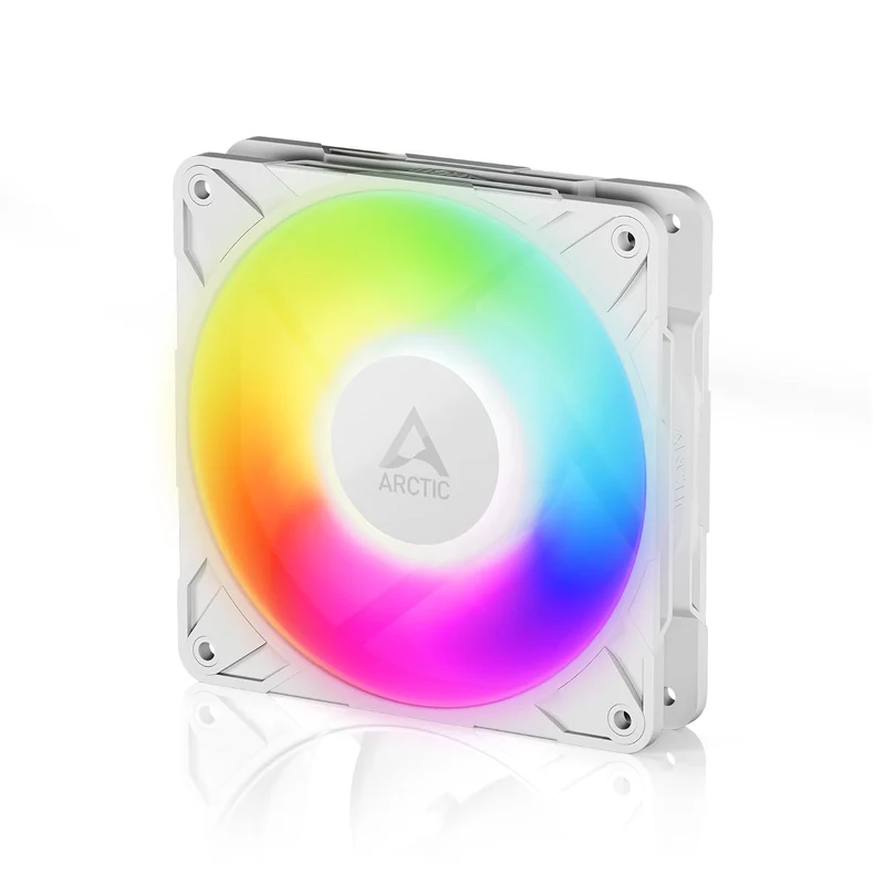 Arctic P12 Pro A-RGB 120mm A-RGB PWM Single Fan with Cable Splitter (White) (ACFAN00311A)