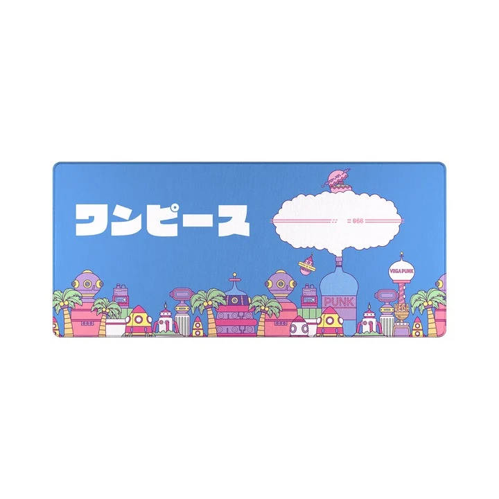 Fantech x One Piece ATO MP905 Deskmat (Luffy, Zoro, Luffy Gear 5, Nami, Brook, Robin, Egghead, Chopper, Usopp)