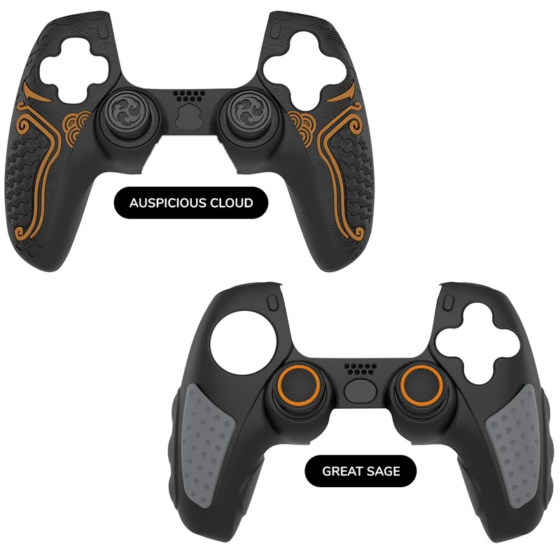 IINE Silicone Protective Case Set for PS5 Controller (Auspicious Cloud, Great Sage)