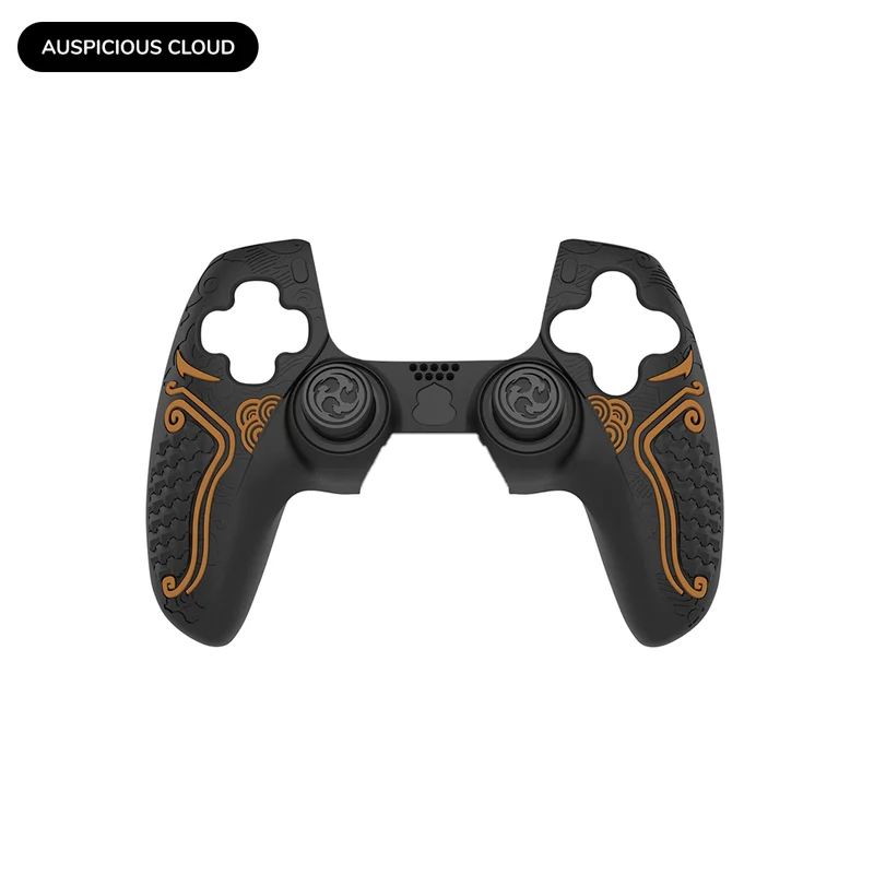 IINE Silicone Protective Case Set for PS5 Controller (Auspicious Cloud, Great Sage)