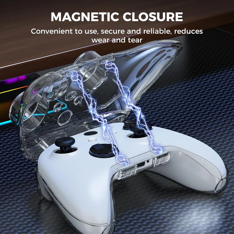 IINE Protective Case for Xbox Series S/X Controller (Transparent) (L1009)