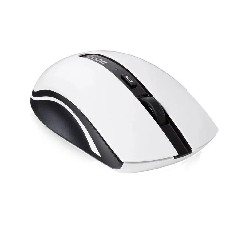 Rapoo 7200P Wireless Optical Mouse (Red, White)