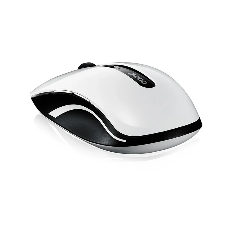 Rapoo 7200P Wireless Optical Mouse (Red, White)