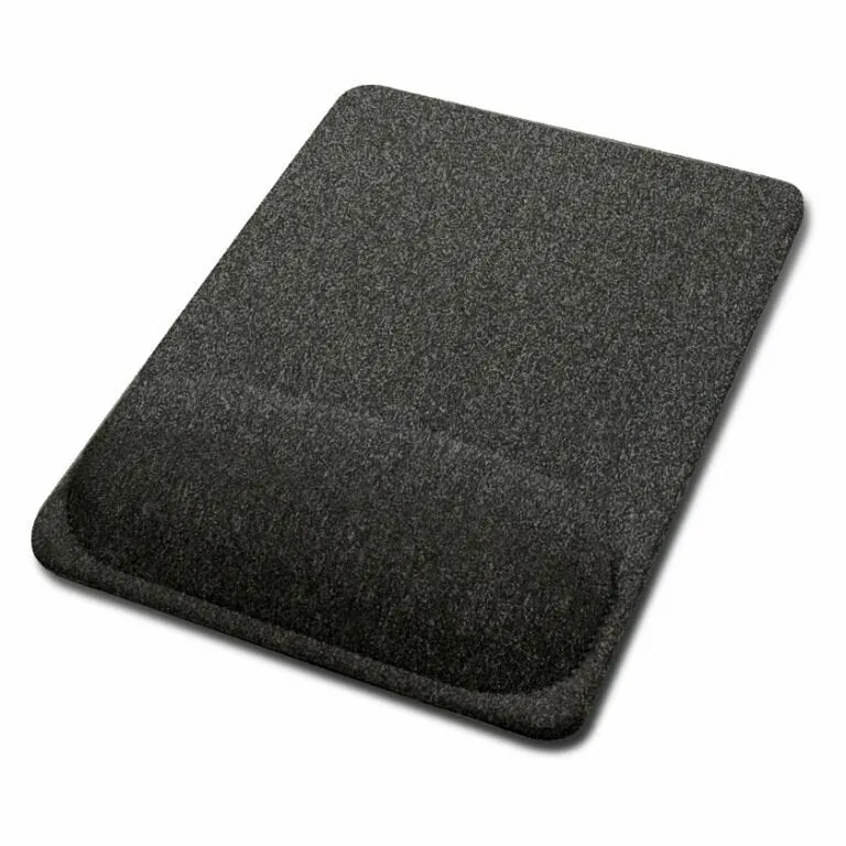 ApaxQ MP-008C Ergonomic Cushion Mouse Pad with Wrist Rest (Dark Gray)