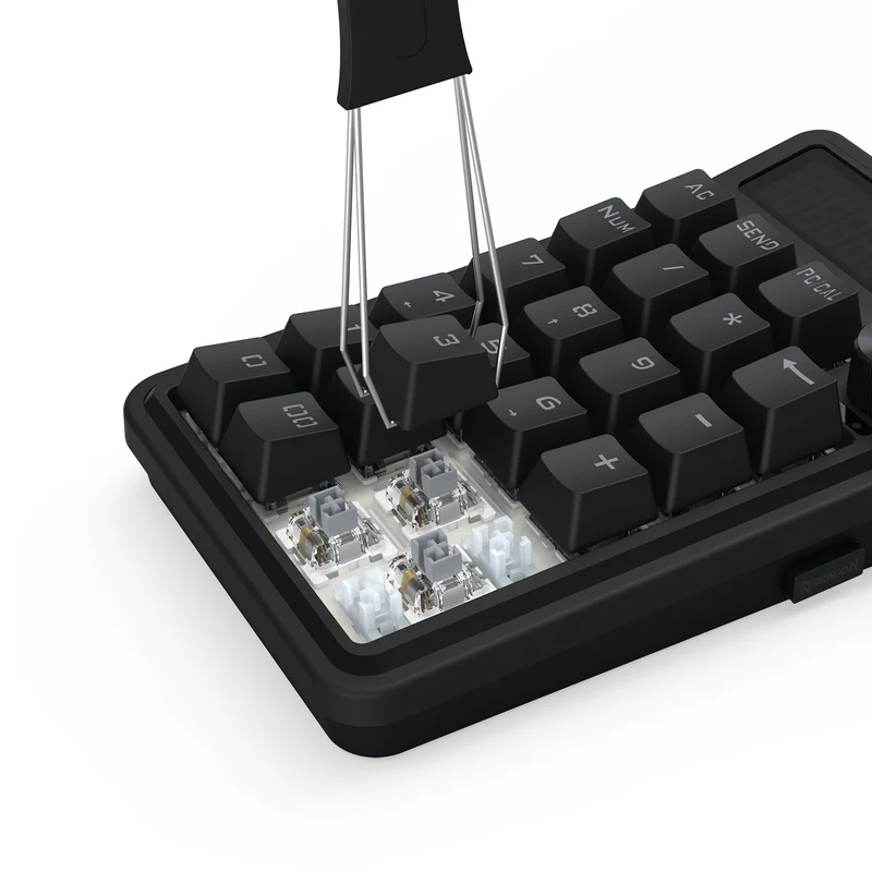 Redragon Cove Wireless K733 RGB Hot-Swappable Gasket Mounted Digital Mechanical Numpad (RPC Linear Switch)