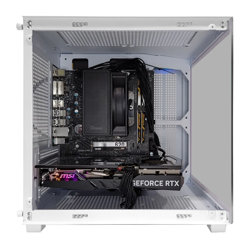 Alpha Apollo A275 White Desktop Gaming PC | Ryzen 5 5600 | 16GB RAM | 512GB SSD | RTX 4060 | Windows 11 Pro