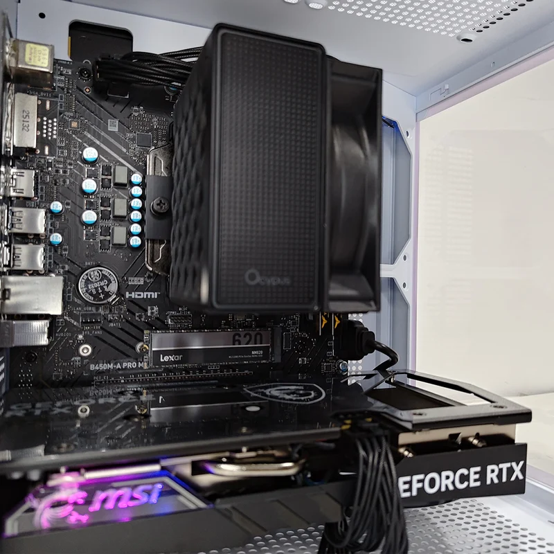 Alpha Apollo A275 White Desktop Gaming PC | Ryzen 5 5600 | 16GB RAM | 512GB SSD | RTX 4060 | Windows 11 Pro