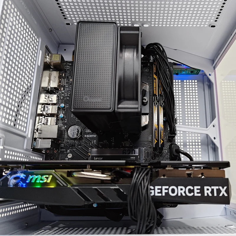 Alpha Apollo A275 White Desktop Gaming PC | Ryzen 5 5600 | 16GB RAM | 512GB SSD | RTX 4060 | Windows 11 Pro