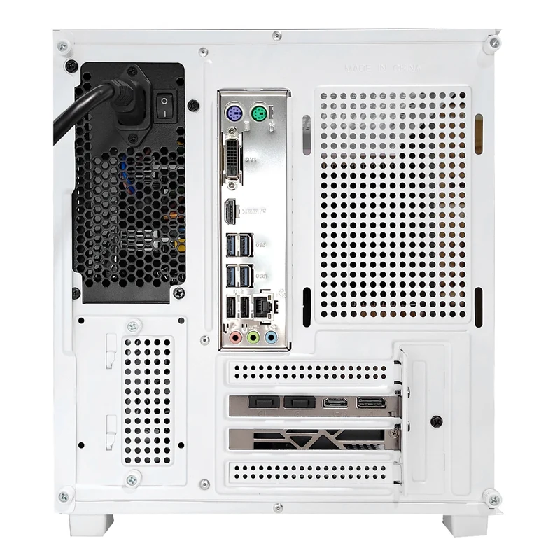 Alpha Apollo A275 White Desktop Gaming PC | Ryzen 5 5600 | 16GB RAM | 512GB SSD | RTX 4060 | Windows 11 Pro