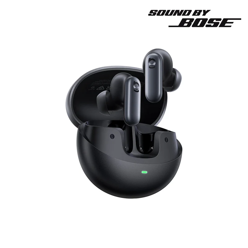 Baseus Inspire XP1 Noise-Cancelling Earbuds with Sound by Bose (Cosmic Black, Off-White) (A0010902, A0010903)