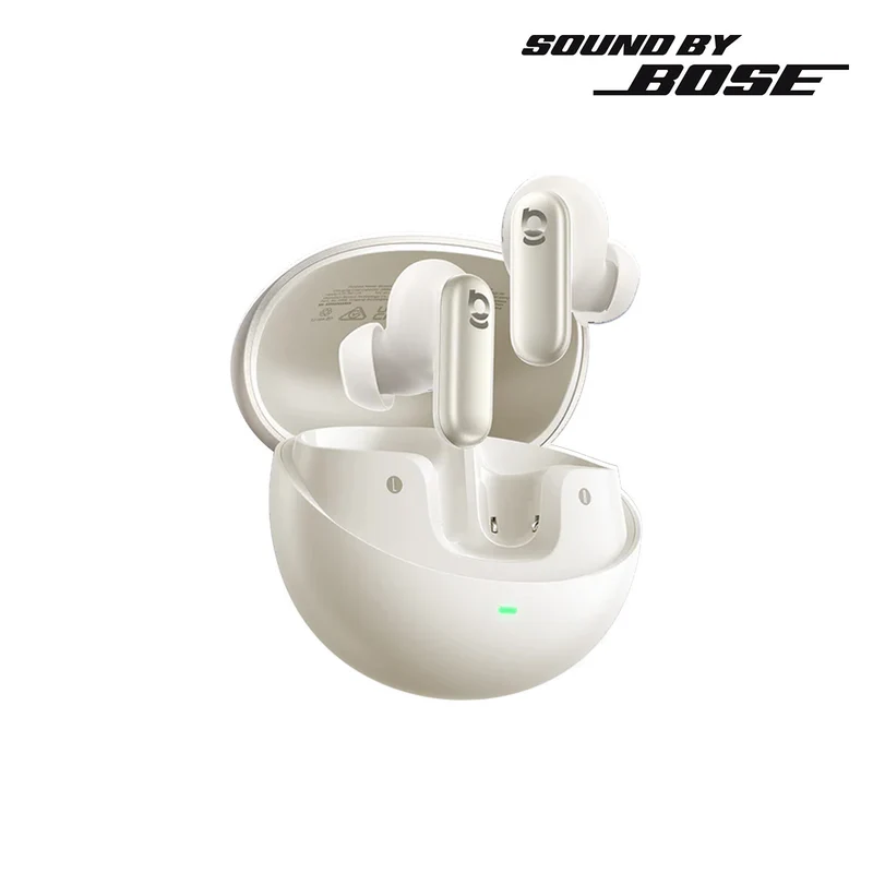 Baseus Inspire XP1 Noise-Cancelling Earbuds with Sound by Bose (Cosmic Black, Off-White) (A0010902, A0010903)