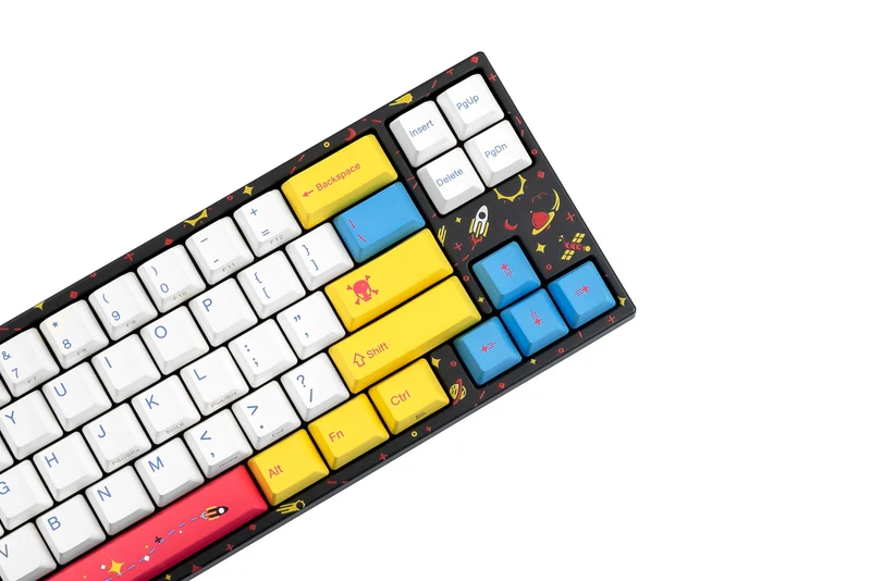 Ducky Miya Pro Flare Star Mechanical Keyboard (Cherry MX Brown) (MYD68NA020A2A0A01A020)