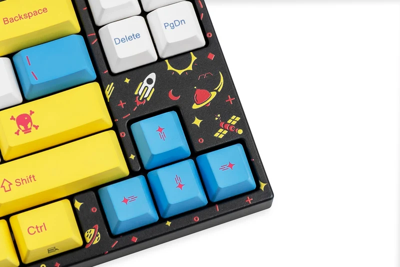 Ducky Miya Pro Flare Star Mechanical Keyboard (Cherry MX Brown) (MYD68NA020A2A0A01A020)