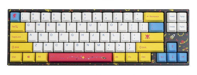 Ducky Miya Pro Flare Star Mechanical Keyboard (Cherry MX Brown) (MYD68NA020A2A0A01A020)