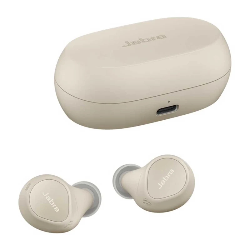 Jabra Elite 7 Pro True Wireless Earbuds With Jabra Multisensor Voice & Adjustable ANC (Gold Beige)