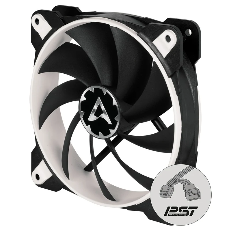 Arctic BioniX F120 120mm PWM Fan with Cable Splitter (Black/White) (ACFAN00093A)