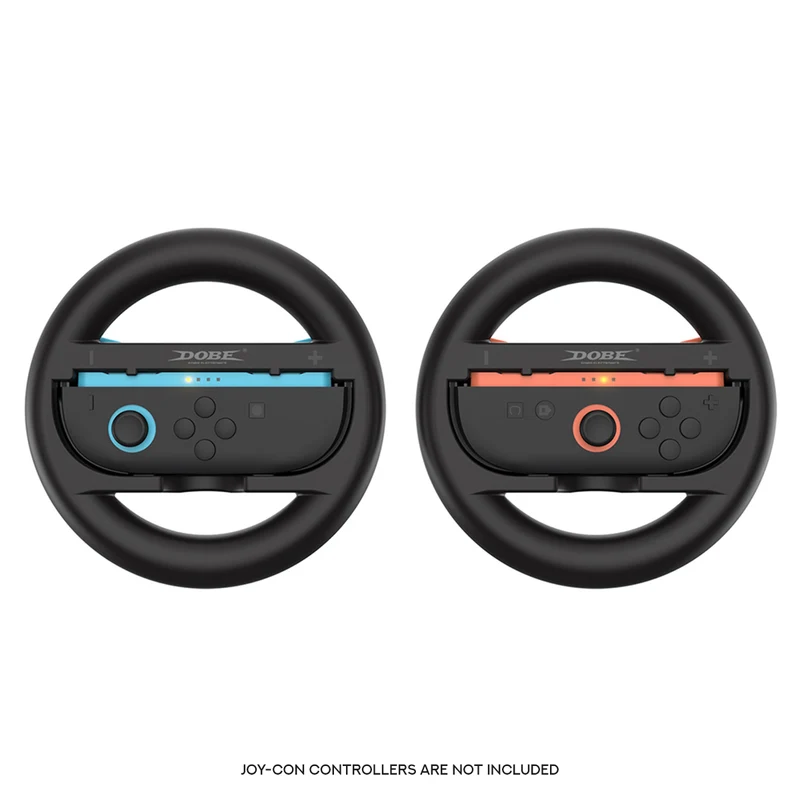Dobe Controller Steering Wheel Circle Grip for Nintendo Switch 2 Joy-Pad (Black) TNS-3196