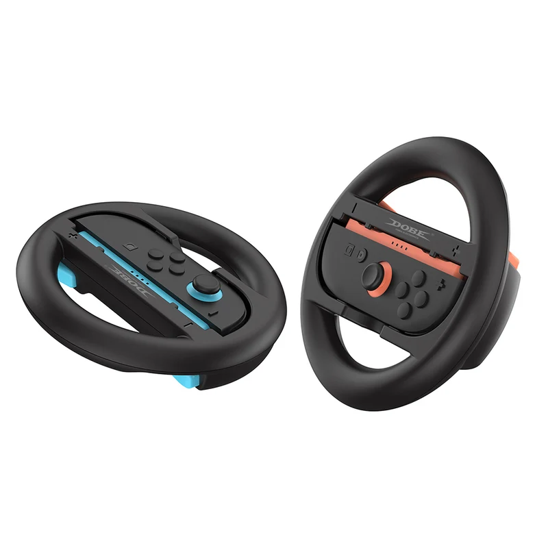 Dobe Controller Steering Wheel Circle Grip for Nintendo Switch 2 Joy-Pad (Black) TNS-3196