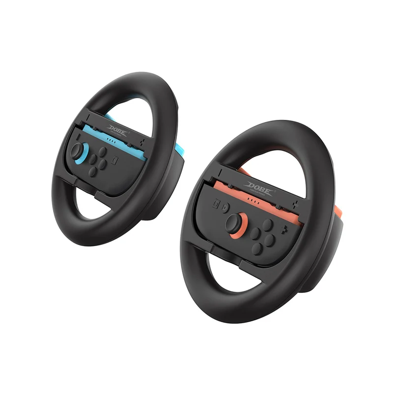Dobe Controller Steering Wheel Circle Grip for Nintendo Switch 2 Joy-Pad (Black) TNS-3196