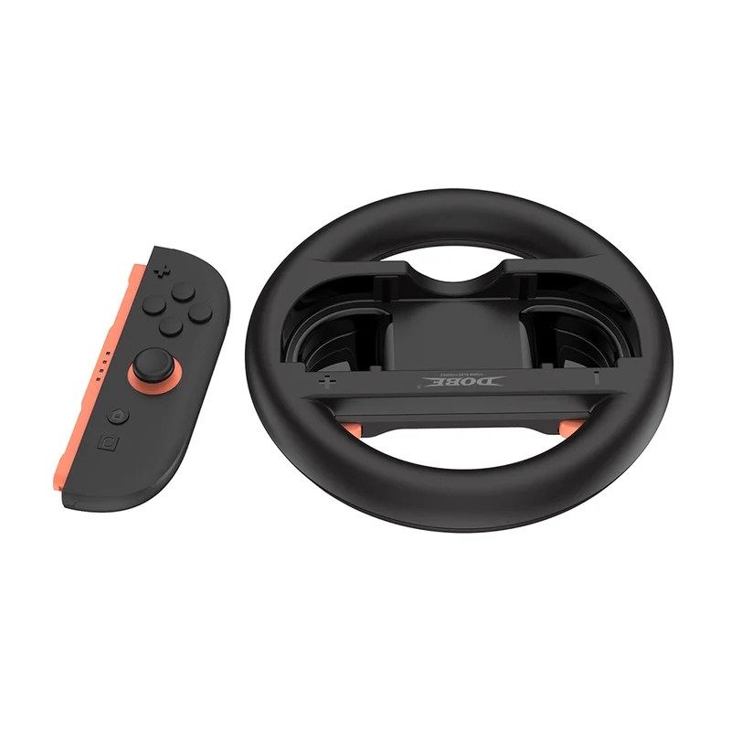 Dobe Controller Steering Wheel Circle Grip for Nintendo Switch 2 Joy-Pad (Black) TNS-3196