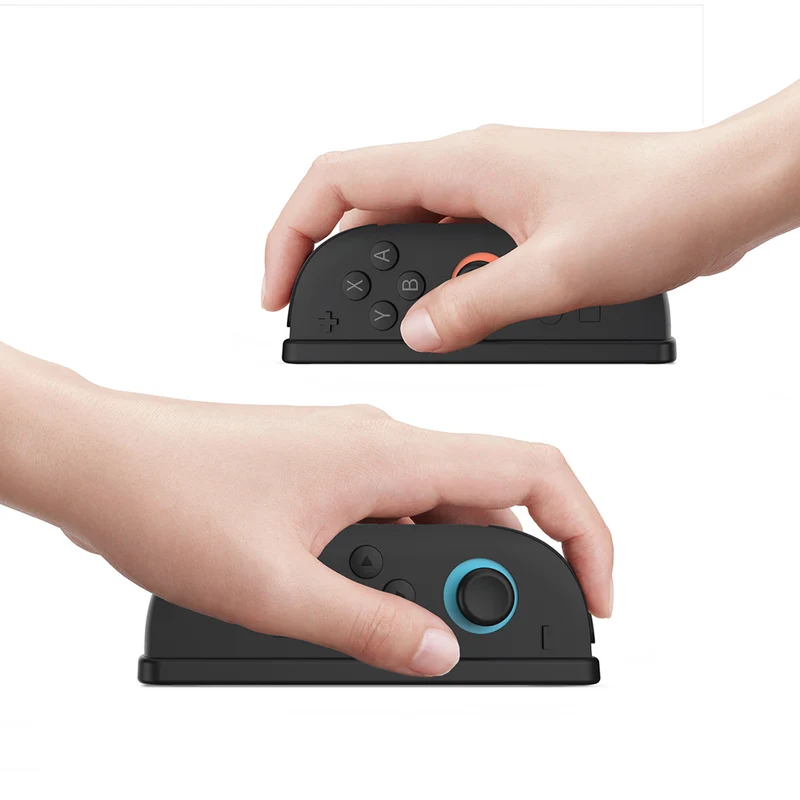 Dobe Gaming Mouse Grips for Nintendo Switch 2 (Black, Orange/Blue) TNS-3188