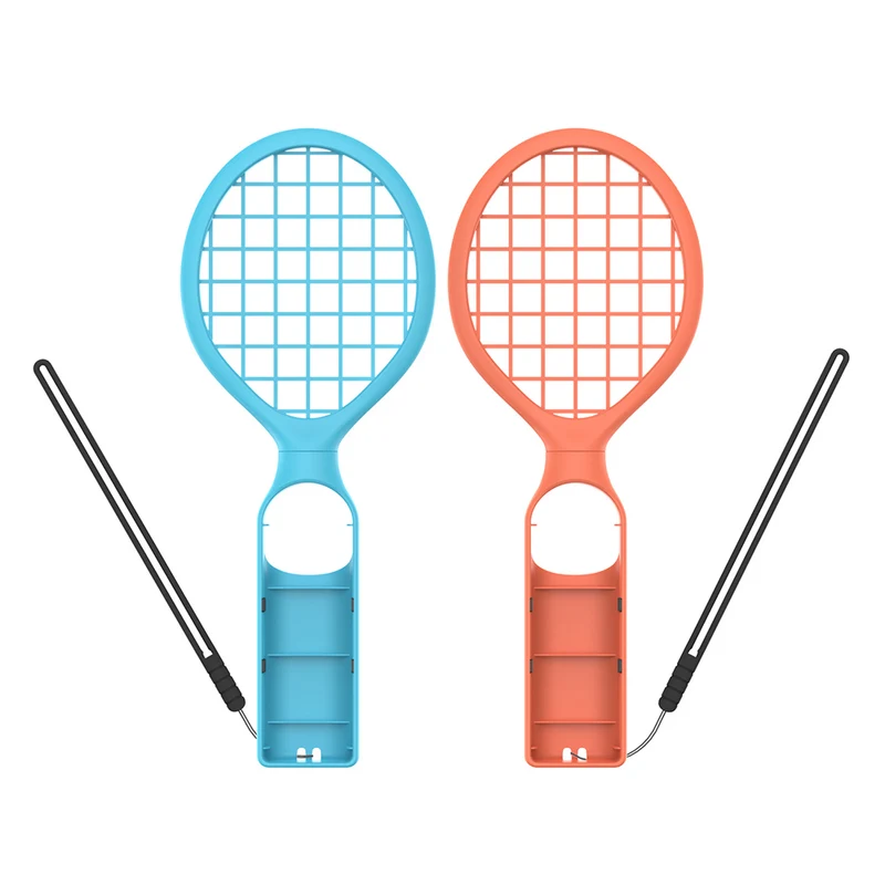 Dobe Tennis Racket for Nintendo Switch 2 / Nintendo Switch / Nintendo Switch OLED Joy-Pad (Blue/Orange) TNS-3181