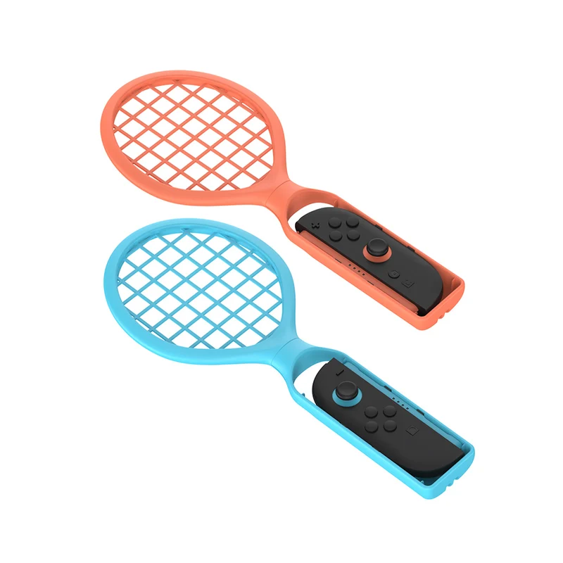 Dobe Tennis Racket for Nintendo Switch 2 / Nintendo Switch / Nintendo Switch OLED Joy-Pad (Blue/Orange) TNS-3181