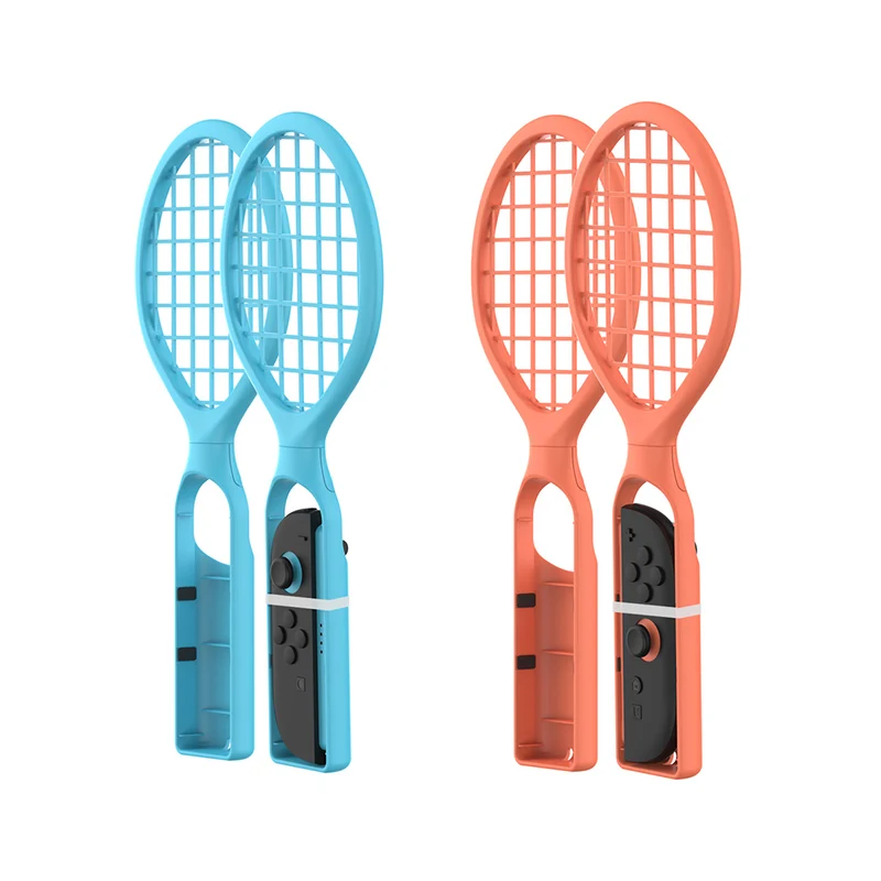 Dobe Tennis Racket for Nintendo Switch 2 / Nintendo Switch / Nintendo Switch OLED Joy-Pad (Blue/Orange) TNS-3181